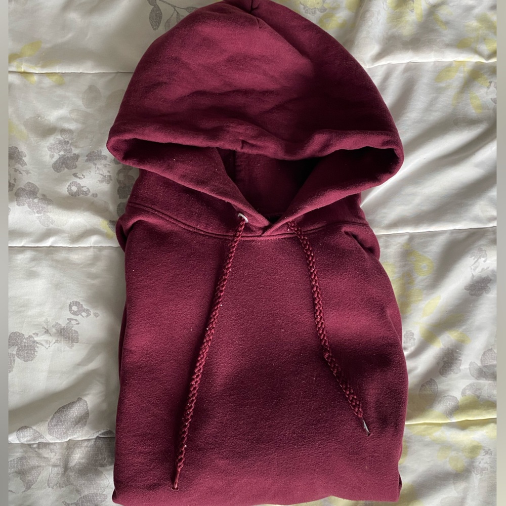 Burgundy Hoodie